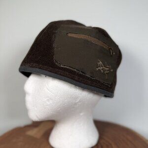 Rare Vintage Arc'teryx Polartec Fleece Zip Pocket Beanie